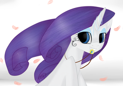 Size: 3223x2247 | Tagged: safe, artist:marisalle, rarity, pony, unicorn, female, horn, mare, white coat