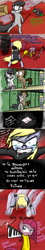 Size: 884x4871 | Tagged: safe, artist:br1, derpy hooves, doctor whooves, octavia melody, earth pony, pegasus, pony, ask-crazypinkas, ask-derpyweas, comic, derpyweas, doctor who, female, kill bill, mare, spanish, tumblr