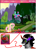 Size: 655x900 | Tagged: safe, fluttershy, king sombra, parasprite, pegasus, pony, unicorn, swarm of the century, spoiler:s03, antagonist, game, hubworld, official, online, the hub