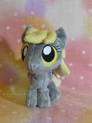 Size: 586x782 | Tagged: safe, artist:magnastorm, derpy hooves, pony, chibi, irl, photo, plushie, solo