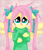 Size: 1900x2200 | Tagged: safe, artist:killryde, fluttershy, pegasus, pony, bipedal, bow, clothes, solo, sweater, sweatershy