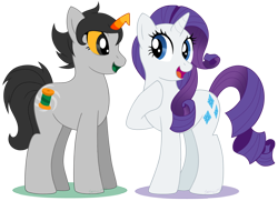 Size: 984x713 | Tagged: safe, rarity, crossover, homestuck, kanaya maryam, ponified