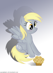 Size: 1300x1800 | Tagged: safe, artist:martybpix, derpy hooves, pegasus, pony, female, mare, scrunchy face, solo