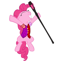 Size: 1116x1177 | Tagged: safe, artist:navitaserussirus, pinkie pie, earth pony, pony, clothes, sheogorath, simple background, skyrim, staff, the elder scrolls, transparent background, vector, vest, wabbajack, xk-class end-of-the-world scenario