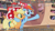 Size: 1016x568 | Tagged: safe, derpibooru import, edit, edited screencap, screencap, applejack, rainbow dash, earth pony, pegasus, pony, daring don't, season 4, apple hat, buzz lightyear, hat, hub logo, image macro, meme, party hat, party stetson, toy story, toy story 2, woody