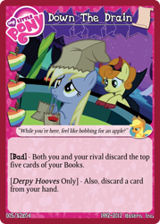 Size: 756x1056 | Tagged: safe, carrot top, derpy hooves, golden harvest, pegasus, pony, card game, female, mare