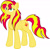 Size: 1319x1293 | Tagged: safe, artist:elmago02, derpibooru import, sunset shimmer, pony, unicorn