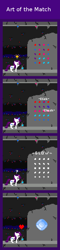 Size: 330x1380 | Tagged: safe, artist:zztfox, rarity, pony, unicorn, bejeweled, comic, heart, pixel art