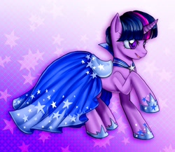 Size: 2754x2386 | Tagged: safe, artist:madelezabeth, derpibooru import, twilight sparkle, unicorn twilight, unicorn, clothes, dress, gala, gala dress, solo