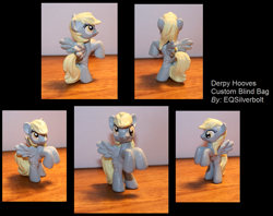 Size: 1189x943 | Tagged: safe, artist:eqsilverbolt, derpy hooves, pony, custom, irl, photo, solo, toy