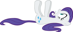 Size: 985x442 | Tagged: safe, artist:pyropig75, fluttershy, rarity, pony, unicorn, female, horn, mare, palette swap, solo