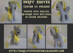 Size: 900x656 | Tagged: safe, artist:kanamai, derpy hooves, pegasus, pony, brushable, custom, female, irl, mare, photo, toy