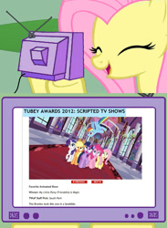 Size: 563x771 | Tagged: safe, fluttershy, pegasus, pony, exploitable meme, meme, tv meme