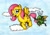 Size: 1416x995 | Tagged: safe, artist:darkone10, fluttershy, pegasus, pony, cthulhu, female, mare, pink mane, yellow coat