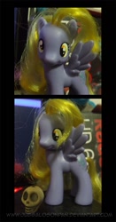 Size: 627x1200 | Tagged: safe, artist:vixen8387, derpy hooves, pony, brushable, custom, irl, photo, solo, toy