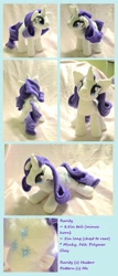 Size: 1524x3572 | Tagged: safe, artist:meskopup, rarity, pony, irl, photo, plushie, solo