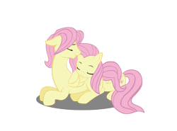 Size: 1010x748 | Tagged: safe, artist:nolycs, butterscotch, fluttershy, pegasus, pony, female, flutterscotch, male, rule 63, selfcest, shipping, straight