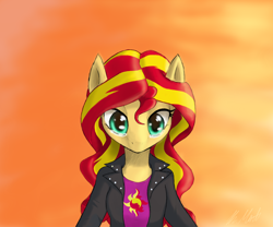 Size: 1200x1000 | Tagged: safe, sunset shimmer, anthro, equestria girls, rainbow rocks, solo