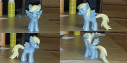 Size: 7000x3500 | Tagged: safe, artist:badhoagie91, derpy hooves, pony, brushable, custom, irl, photo, solo, toy