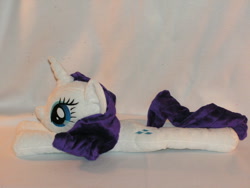 Size: 900x675 | Tagged: safe, artist:karasunezumi, rarity, beanie (plushie), irl, photo, plushie, solo