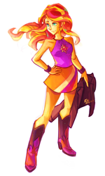 Size: 600x1000 | Tagged: safe, artist:s0901, sunset shimmer, equestria girls, rainbow rocks, solo