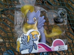 Size: 800x600 | Tagged: safe, artist:queenanneka, derpy hooves, pony, brushable, custom, irl, photo, solo, toy