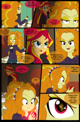 Size: 900x1360 | Tagged: safe, artist:jacky-bunny, adagio dazzle, sunset shimmer, equestria girls, rainbow rocks, comic, magic of the sirens, pendant, the dazzlings, true form