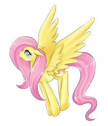 Size: 1536x1793 | Tagged: safe, artist:lucyhikarikitsune, fluttershy, pegasus, pony, blushing, female, mare, simple background, transparent background