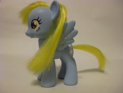 Size: 2592x1944 | Tagged: safe, artist:horrorboy13, derpy hooves, pony, brushable, custom, irl, photo, solo, toy