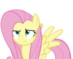 Size: 700x563 | Tagged: safe, fluttershy, pegasus, pony, animated, do me, doomie, eyeroll, fake fluttershy, simple background, transparent background, vector