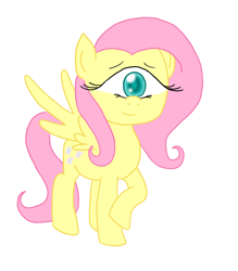 Size: 3500x4000 | Tagged: safe, artist:dustyranger, fluttershy, cyclops, pegasus, pony, female, mare, shyclops