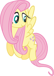 Size: 7216x10000 | Tagged: safe, artist:teiptr, fluttershy, pegasus, pony, absurd resolution, flying, simple background, transparent background, vector