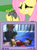 Size: 449x600 | Tagged: safe, fluttershy, pegasus, pony, aerith gainsborough, cloud strife, controller, exploitable meme, female, final fantasy, final fantasy vii, game, gamershy, hoof hold, lip bite, mare, meme, obligatory pony, pink mane, teary eyes, teeth, tv meme, yellow coat