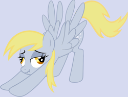 Size: 1050x798 | Tagged: safe, derpy hooves, pegasus, pony, female, mare, not a vector, scrunchy face, stretching