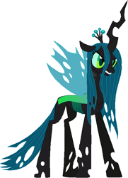 Size: 480x662 | Tagged: safe, artist:ra1nb0wk1tty, queen chrysalis, changeling, changeling queen, simple background, solo, white background