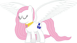 Size: 8590x4783 | Tagged: safe, artist:geogo999, artist:geonine, fluttershy, pegasus, pony, absurd resolution, element of kindness, elements of harmony, super fluttershy, super form