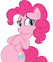 Size: 782x901 | Tagged: safe, pinkie pie, earth pony, pony, female, mare, pink coat, pink mane, pregnant, pregnant edit, solo