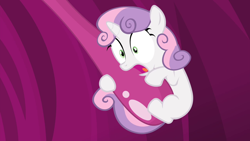 Size: 1280x720 | Tagged: safe, screencap, rarity, sweetie belle, pony, unicorn, for whom the sweetie belle toils, sweetie belle nabbing uvula, uvula, vore