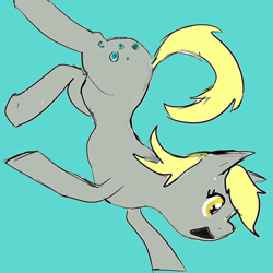 Size: 792x792 | Tagged: safe, derpy hooves, pegasus, pony, female, mare, wingless