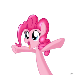 Size: 2000x2000 | Tagged: safe, artist:chir-miru, pinkie pie, earth pony, pony, solo