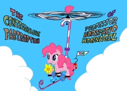 Size: 850x607 | Tagged: safe, artist:tx2, pinkie pie, earth pony, pony, female, mare, parody, pink coat, pink mane, the simpsons