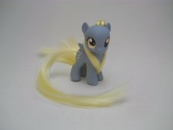 Size: 4320x3240 | Tagged: safe, artist:tiellanicole, derpy hooves, pony, brushable, custom, filly, irl, photo, solo, toy