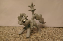 Size: 1504x1000 | Tagged: safe, gummy, pinkie pie, earth pony, pony, blu-tack, female, irl, mare, pet, sculpture