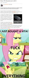 Size: 639x1718 | Tagged: safe, fluttershy, pegasus, pony, female, gamershy, mare, pink mane, vulgar, yellow coat