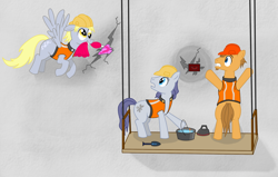 Size: 1280x814 | Tagged: safe, artist:laptopgun, derpy hooves, pegasus, pony, female, mare