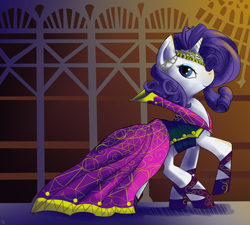 Size: 2836x2550 | Tagged: safe, artist:fauxsquared, rarity, pony, unicorn, clothes, dress, jewelry, solo