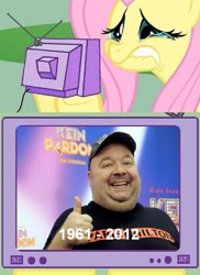 Size: 547x750 | Tagged: safe, fluttershy, pegasus, pony, dirk bach, exploitable meme, german, meme, tv meme