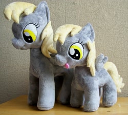 Size: 2280x2046 | Tagged: safe, artist:pinkamoone, derpy hooves, pony, filly, irl, photo, plushie, self ponidox