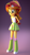 Size: 1080x1920 | Tagged: safe, artist:creatorofpony, fluttershy, sunset shimmer, equestria girls, /mlp/, 3d, 3d model, armpits, blender, boots, boots swap, clothes, clothes swap, skirt, solo, tanktop