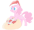 Size: 1253x1099 | Tagged: safe, artist:tex, pinkie pie, earth pony, pony, bag, hat, present, santa hat, solo